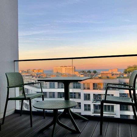 Appartamento Tlusta Mewa Sea View Gdynia Esterno foto