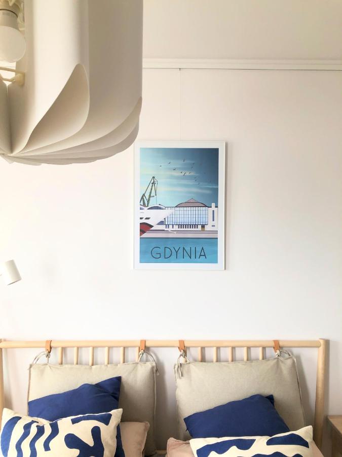 Appartamento Tlusta Mewa Sea View Gdynia Esterno foto